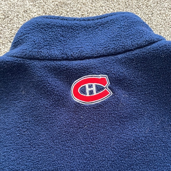 Vintage Montreal canadiens 100% polyester fleece vest - Picture 13 of 13